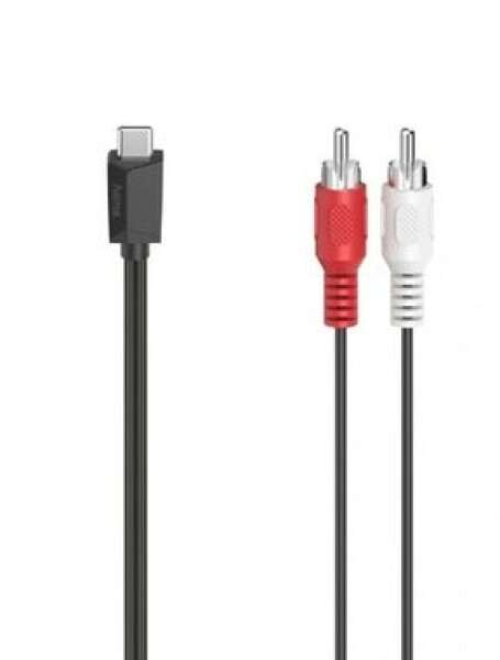 Hama audio redukce USB-C na 2 cinch zásuvky 1.5m (200730)