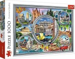 Trefl Puzzle Dovolená v Itálii / 1000 dílků