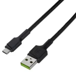 Green Cell KABGC25 černá / Kabel USB-A (M) - USB-C (M) / 0,3 m / USB 2.0 (KABGC25)