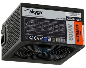 Akyga Ultimate AK-U4-600 / Zdroj / ATX / 600W / aktivní PFC / 80 PLUS / 120 mm (AK-U4-600)