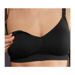 Seamless podprsenka na kojení moldovaná 5096 black - Anita Maternity 001 black XXL