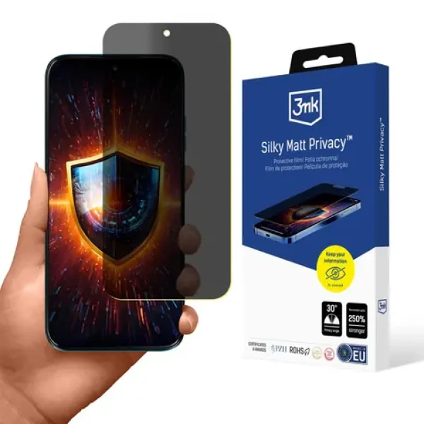 3mk Silky Matt Privacy / Ochranná fólie / Motorola Moto G87 / Privacy filtr