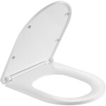 Erga Erga, WC sedátko z duroplastu, série Lily, Siena, Tina, bílá, ERG-V03-ND-SEATSH042-WH