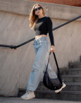 Got Bag Moon Bag Large black