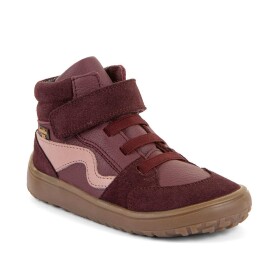 Dívčí celoroční kotníkové barefoot boty TEX GO BORDEAUX Froddo G3110265-20 - 30