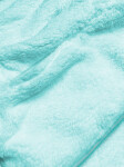 Dámská plyšová mikina mátové barvě (HH006-41) odcienie niebieskiego
