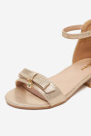 Sandály Jenny CM240902-3 Látkový materiál