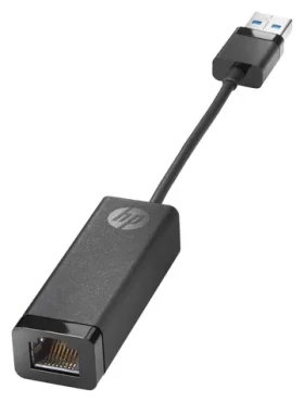 HP G2 adaptér USB 3.0 na Gigabit RJ45 / Síťový adaptér / USB 3.0 / Gigabit Ethernet / RJ-45 / černá (4Z7Z7AA)