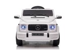 Mamido Dětské elektrické autíčko Mercedes Benz G63 cabrio EVA kola bílé