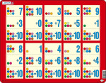 Puzzle MAXI - Sčítání do 10 II. /10 dílků - Larsen