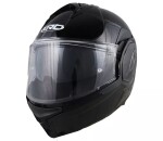 Překlápěcí helma Xrc Fronter black glossy - XL / černá