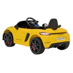 Mamido Elektrické autíčko Porsche Spyder RS 718 MP4 žluté