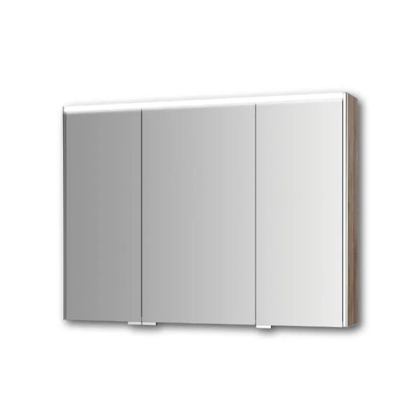 JOKEY Dekor ALU III-HL LED dub trueffel zrcadlová skříňka hliníková 100x74x17cm 124513120-0637
