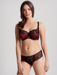 Vyztužená podprsenka Panache Clara Full Cup noir ruby 7255A 70DD