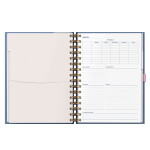 Busy B Nedatovaný zápisník pro učitele Graphic, modrá barva, multi barva, papír