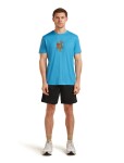 Pánské merino triko s krátkým rukávem ICEBREAKER Mens 150 Tech Lite SS Tee Bear Catch, Arctic velikost: M