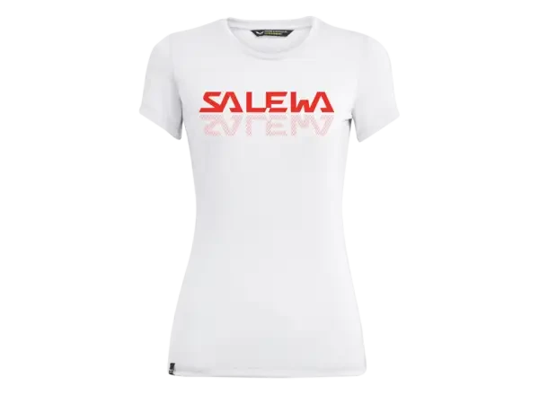 Salewa Graphic Dry W dámské triko krátký rukáv optical white vel. 46/40