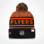 Fanatics Pánská zimní čepice Philadelphia Flyers NHL Authentic Pro Rink Heathered Cuffed Pom Knit