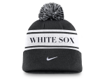 Nike Pánská zimní čepice Chicago White Sox MLB Peak Standard Cuff Pom Beanie