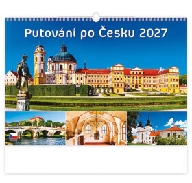 Kalendář nástěnný 2027 - Putování po Česku