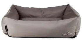 Scruffs Pelech Expedition Box Bed Storm Grey L / 75 x 60 cm / Pro střední a velké psy / Voděodolný (974-01072)