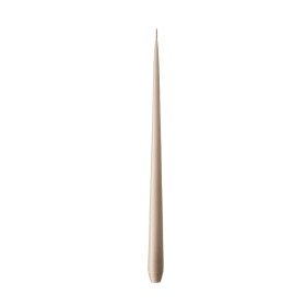 Ester & erik Svíčka Slim 32 cm – 18 Nougat Note, béžová barva, vosk