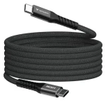 Verbatim Sync Charge Magnetický USB-C kabel 1.2m černá / USB-C(M) / USB-C(M) / 100 W / PD QC 3.0 (31863)
