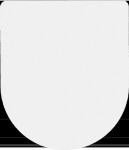 MEXEN - WC sedátko Soft Close slim, duroplast, bílá mat 39740001