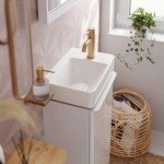 HANSGROHE - Tecturis S Umyvadlový ventil, EcoSmart, kartáčovaný bronz 73313140