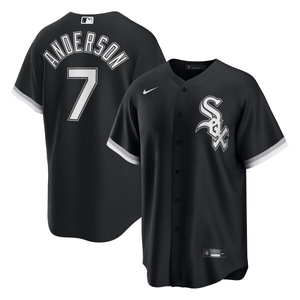 Nike Pánský dres Chicago White Sox MLB Tim Anderson #7 Velikost: S