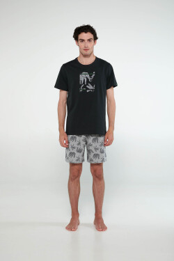 Vamp - Pyžamo s krátkými rukávy 20611 - Vamp dark gray xxl