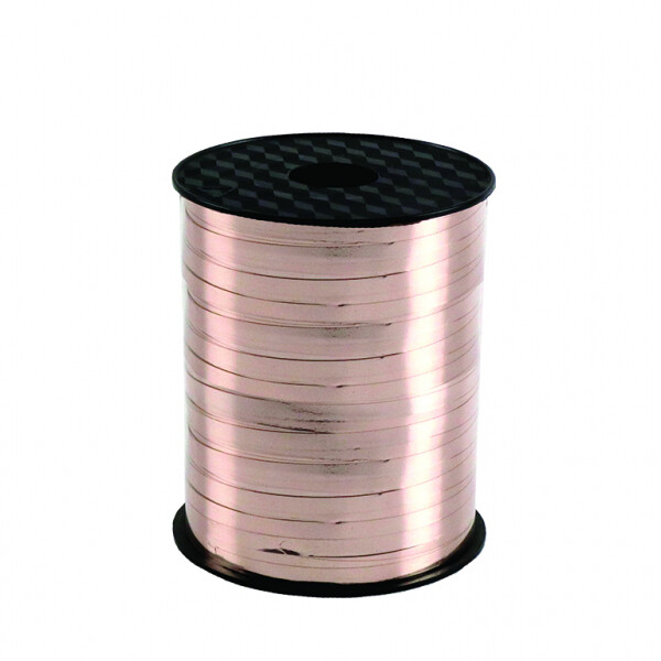 Stuha růžovo-zlatá 230 m x 5 mm Amscan Stuha růžovo-zlatá 230 m x 5 mm Amscan