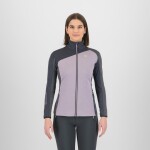 KARPOS Federa Full-Zip W Fleece, Lavender/Black/Woodl.Gray velikost: S