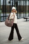 Taška přes rameno Reisenthel Moonbag Teddy chocolate