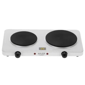 Adler AD 6520 bílá / Vařič / 2500W / 185 mm + 155mm plotna (AD 6520)