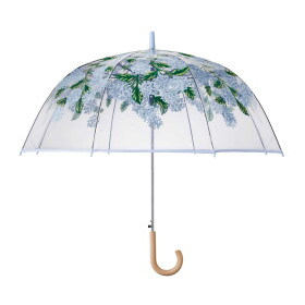 Rifle Paper Co. Deštník Hydrangea Ø 130 cm, modrá barva, plast