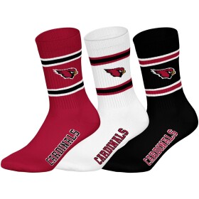Pánské ponožky Arizona Cardinals NFL Huddle Crew (3 páry) Velikost: 43–46