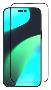 Devia Star Series černý rámeček / Ochranné sklo / iPhone 14 Pro / Tvrzené sklo (6938595370021)