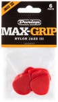 Dunlop Max Grip Jazz III Red Nylon