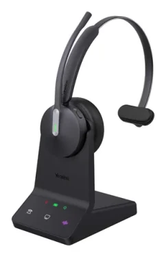 Yealink WH64 Mono UC černá / Mono bezdrátová sluchátka / mikrofon / Bluetooth 5.2 / USB-C (1208672)