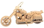 WOODCRAFT Dřevěné 3D puzzle Motorka Harley Davidson II