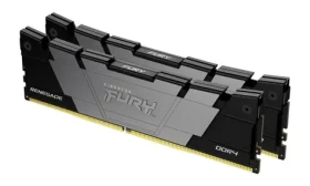 Kingston FURY Renegade Black 16GB (2x 8GB) DDR4 3200MHz / CL16 / DIMM / 1.2V / Non-ECC / Un-Registered (KF432C16RB2K2/16)