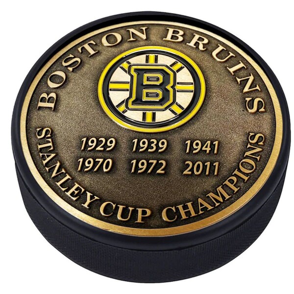 Fanatics Puk Boston Bruins NHL Stanley Cup Champions Medallion Collection