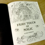 Fairy Touch of Magic, umělecké antistresové omalovánky, AJ, Klára Marková