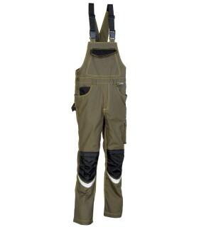 Pracovní kalhoty s laclem COFRA DORSET Barva: Hnědá, Velikost: 56 (CADORSET_03_56)