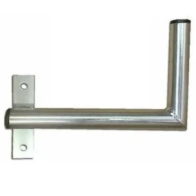 OEM Držák antény na okno levý 25 cm / Konzola / průměr 28 mm / galvanický zinek (K25O28L)