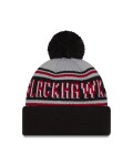 New Era Pánská zimní čepice Chicago Blackhawks NHL Pom Wordmark