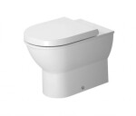 DURAVIT - Darling New Stojící WC, zadní odpad, s WonderGliss, alpská bílá 21390900001