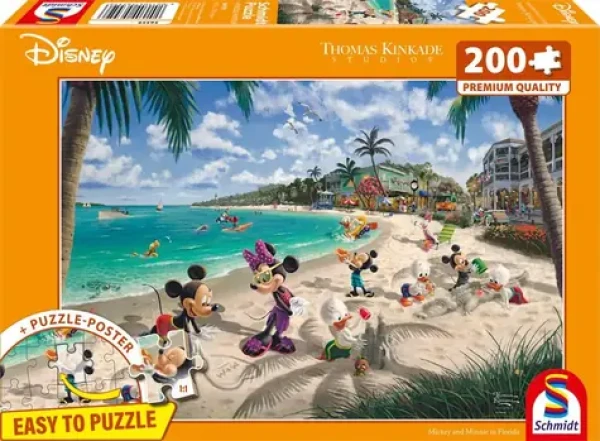 SCHMIDT Puzzle Mickey a Minnie: Na Floridě