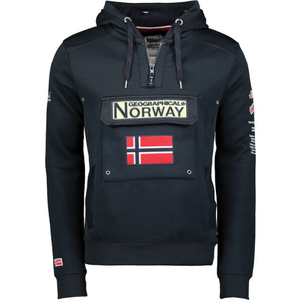 Geografické Norsko Gymclass Db 054 M WW2489H/GN/Navy mikina 3XL
